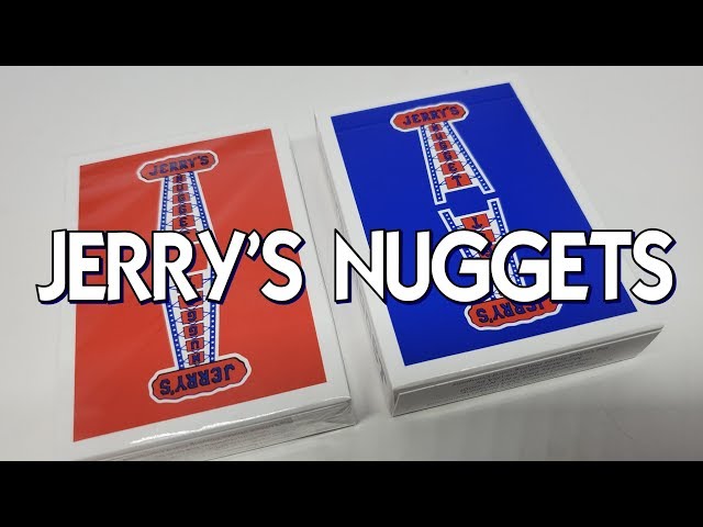 Deck Review - Jerry's Nuggets Playing Cards by EPCC - YouTube
