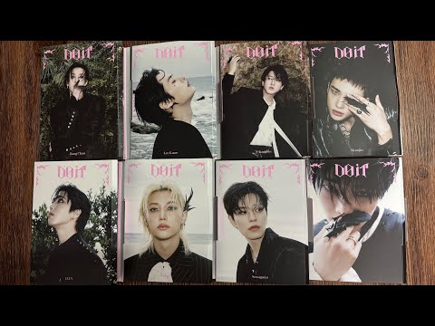 Stray Kids Do It Accordion Version Unboxing (All 8 Members + BDM