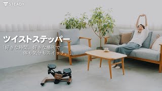 ツイストステッパー 静音 コンパクト 365日保証 ST158 STEADY