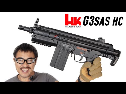 H&K G3 SAS HC 毎秒25発で500連マグ サバゲーに強いハイサイクル電動