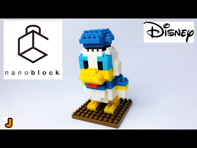 ナノブロック ドナルドダック ディズニー シリーズ 組み立て 作り方