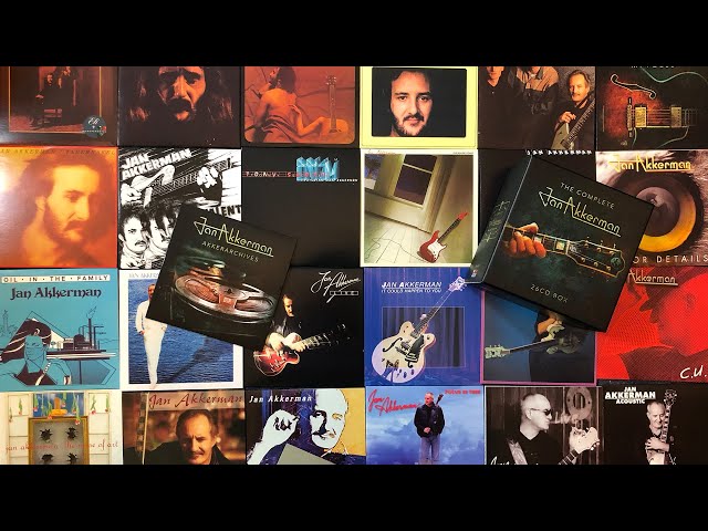Unboxing The Complete Jan Akkerman 26CD Box Set - Now Spinning