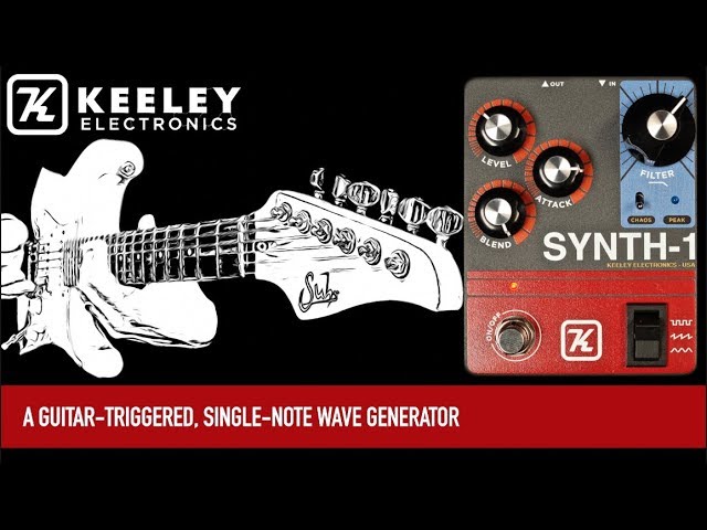 Keeley Synth-1 Reverse Attack Fuzz Wave Generator - YouTube