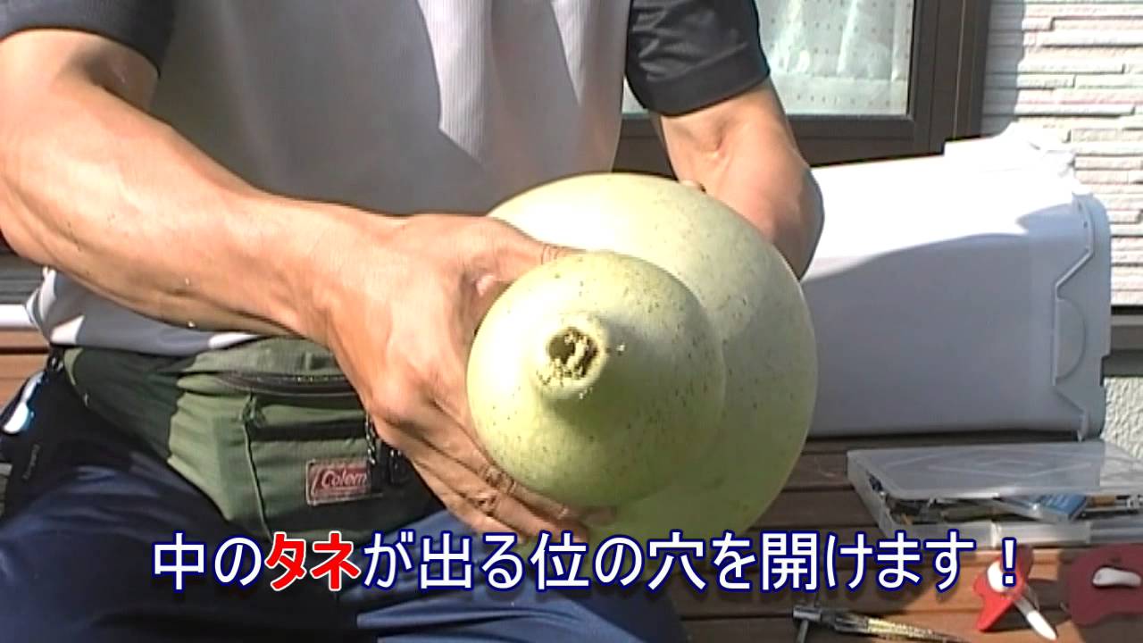 ひょうたんの作り方 - YouTube
