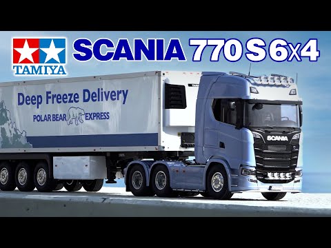 TAMIYA 1/14 R/C Scania 770 S 6x4 タミヤ スカニア 770 S 6x4 フル