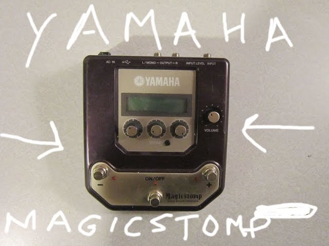 Hidden Gem: Yamaha Magicstomp pt. 1 - YouTube