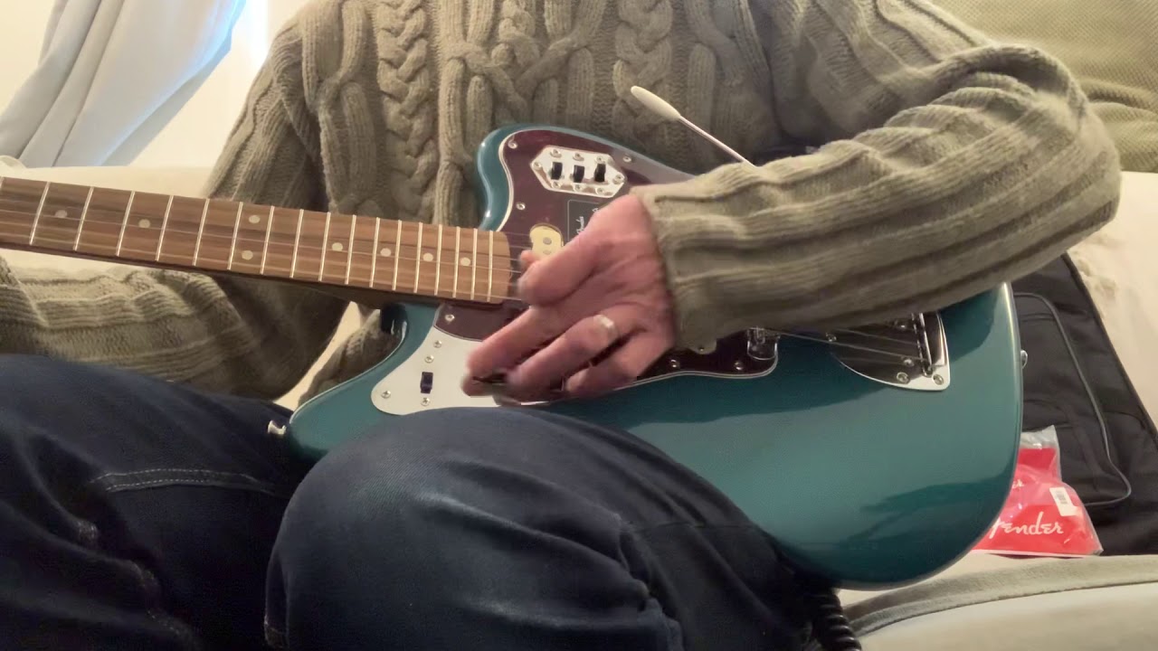 2020 Fender Vintera Jaguar Ocean Turquoise 7.25” Radius Neck MIM