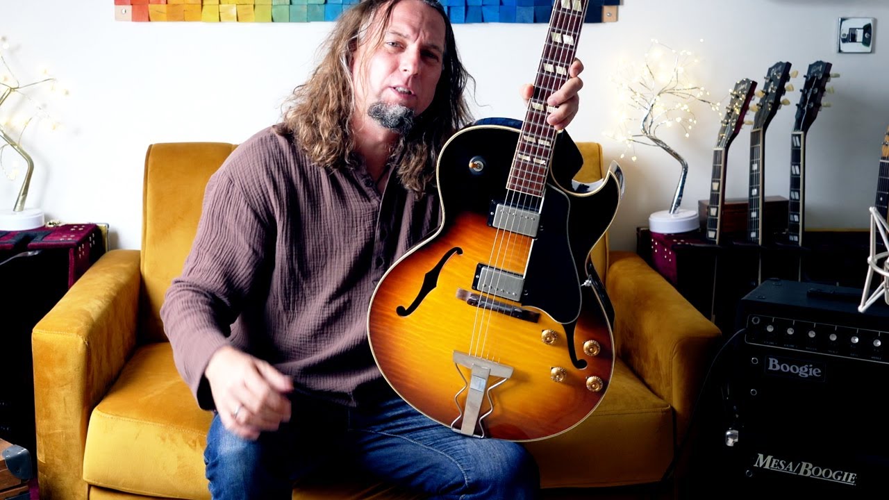 LONG REVIEW: 2015 Gibson ES-175 '59 Reissue Figured VOS - YouTube
