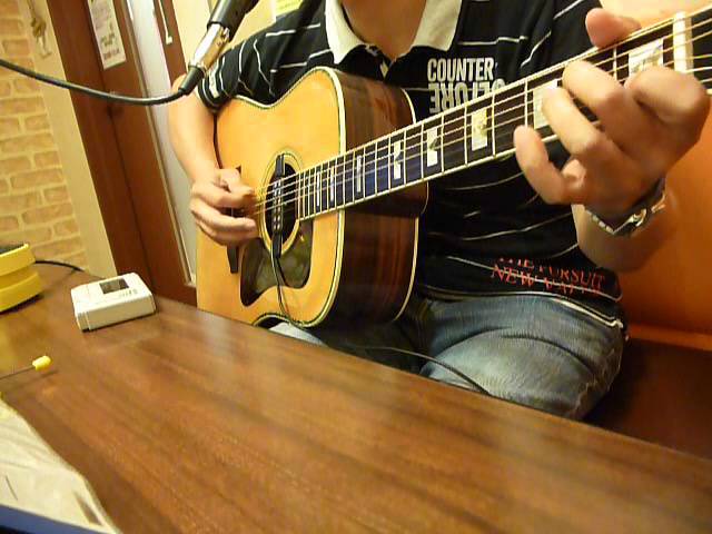 Tomson GW 530 by Yamaki Guild D55 replica 風 あの唄はもう唄はない