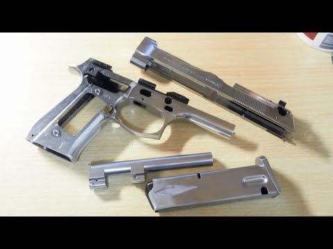 Unboxing!) Angel Beats! Yurippe's gun! Beretta M92FS Bullyguard