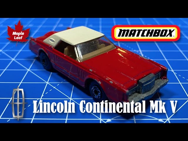 Matchbox Lincoln Continental Mk V (066) - YouTube