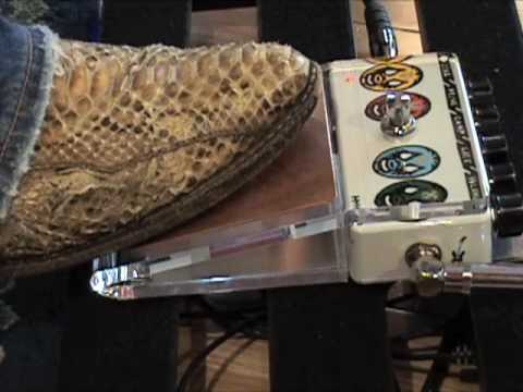 Zvex Fuzz Probe Guitar effects pedal demo with Gibson Les Paul