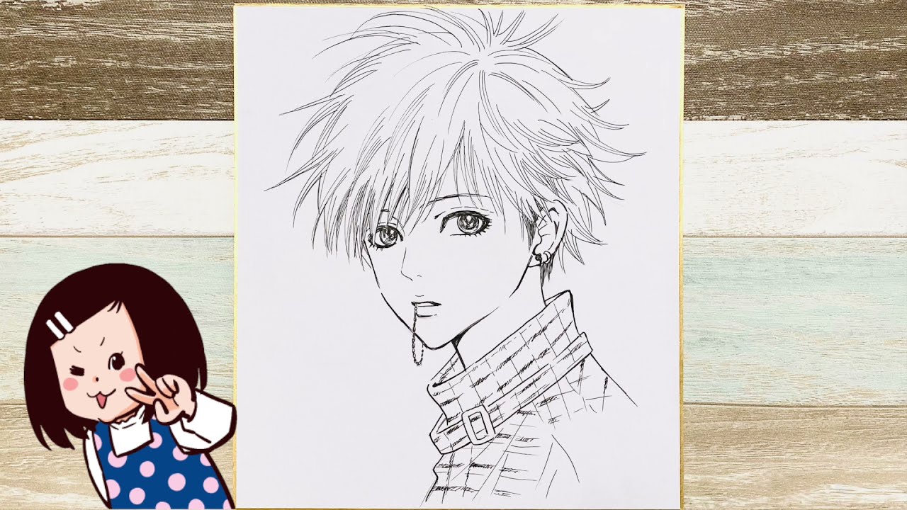 NANA】 岡崎真一 描いてみた | Drawing NANA Shinichi Okazaki | ナナ