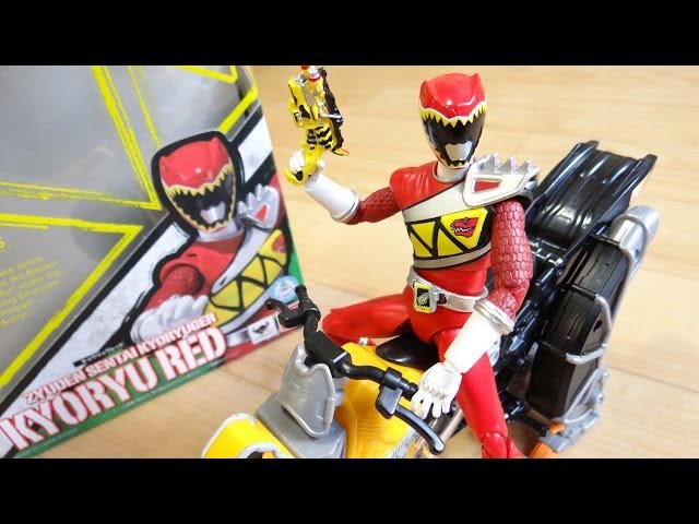 It's getting rough, stop it! SH Figuarts Kyoryu Red Review! Can be