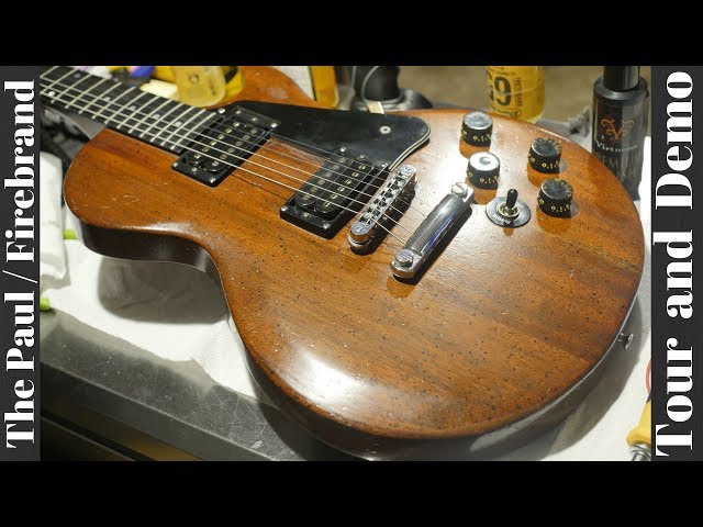 1980 Gibson Les Paul Firebrand Demo | A Nasty Surprise - YouTube