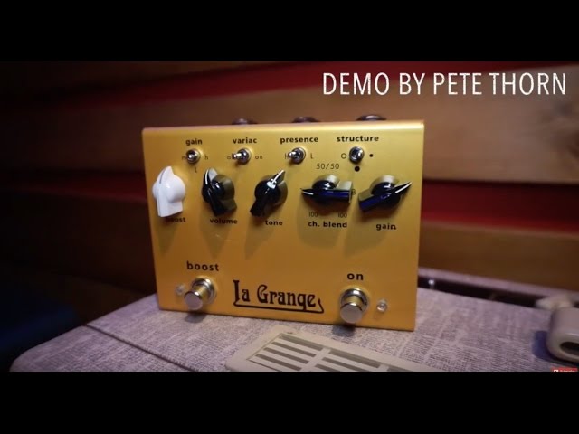 Bogner La Grange overdrive, demo by Pete Thorn - YouTube