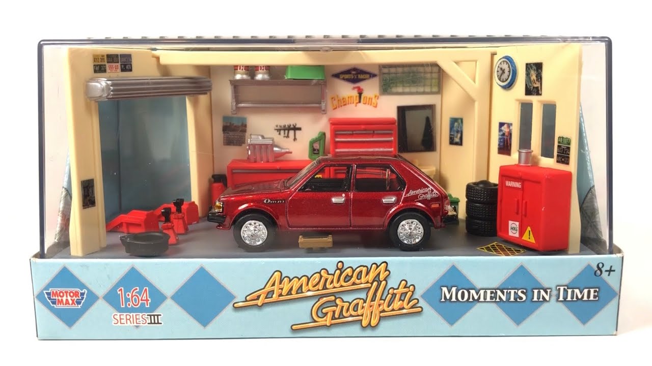 American Graffiti Moments in Time Motor Max 1/64 Scale Dioramas