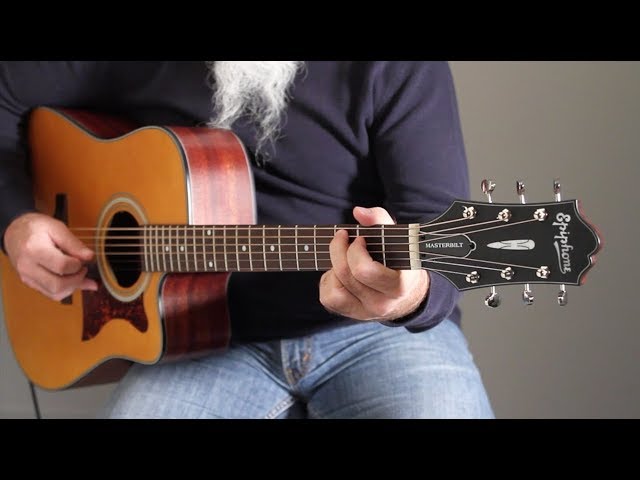 The Epiphone Masterbilt DR-400MCE - YouTube