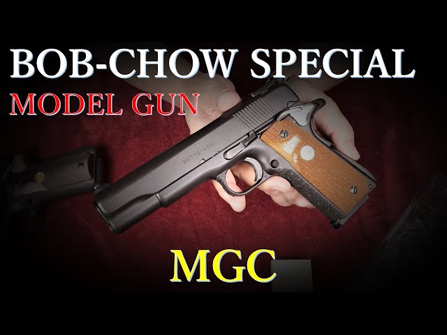 絶版モデルガン MGC ボブチャウ・スペシャル & WA版 & MGC/NM/1964