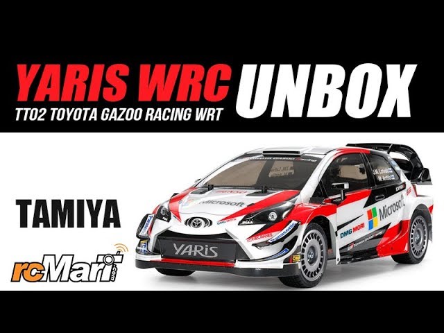 Tamiya 1/10 TT02 Toyota Gazoo Racing WRT Yaris WRC 4WD EP Car Kit
