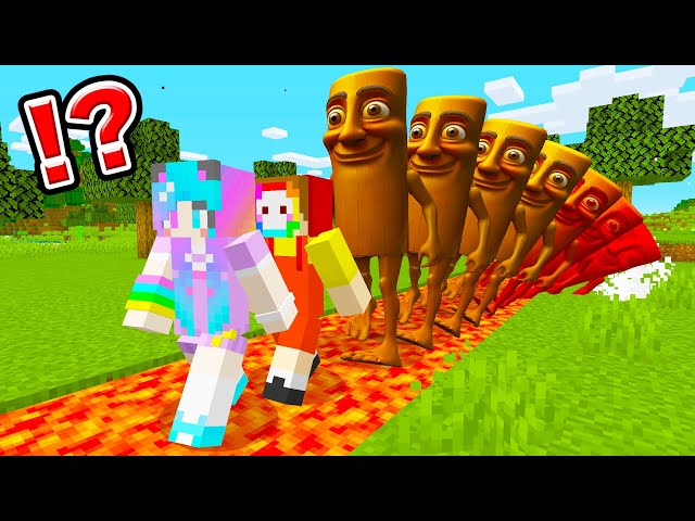 Survive TUNG TUNG SAHUR in Minecraft! - YouTube