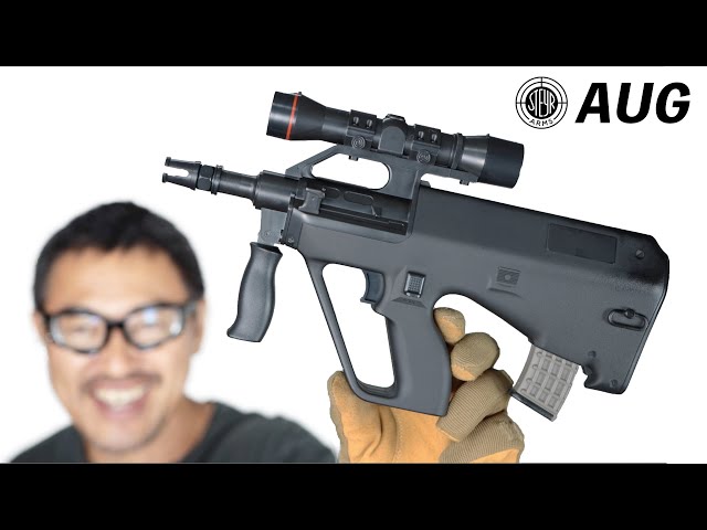AUG ミニ電動ガン 自重落下方式で気軽に撃てる 東京マルイ エアガン