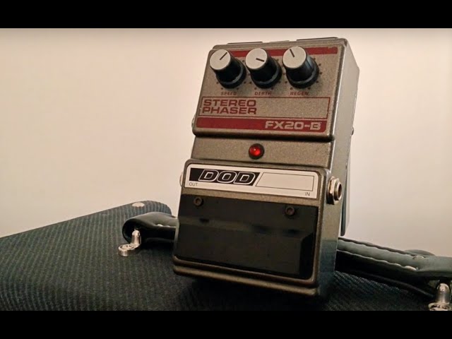 DOD FX20-B Stereo Phaser - YouTube