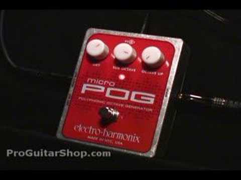 Electro Harmonix Micro POG - YouTube