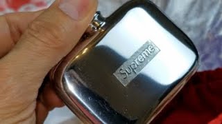 ASMR SUPREME Pewter Mini Flask & Purple Digi Camo Hat! FW20 Week