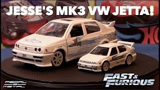 Jesse's Fast & Furious 1995 VW Jetta Mk3 | 1/64 & 1/32 Scales