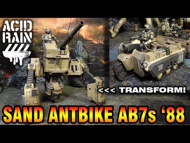 Acid Rain World Sand team st88 Imani & Ankylo RV6s 1:18 scale