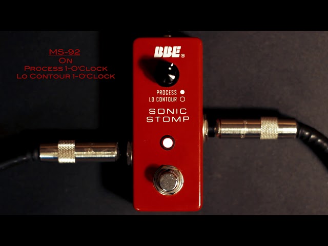 Sonic Stomp mini MS-92: Bass Demo - YouTube