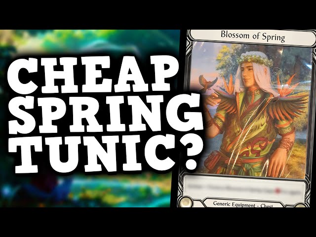 New Cheap Spring Tunic? // Flesh and Blood Blossom of Spring - YouTube