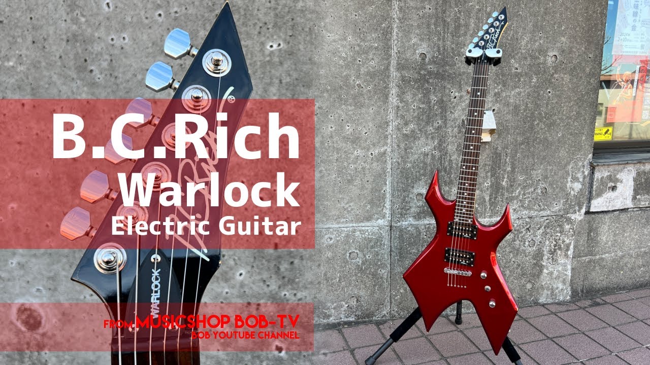 B.C.Rich Warlock One【商品紹介】エレキギター《在庫有・販売可