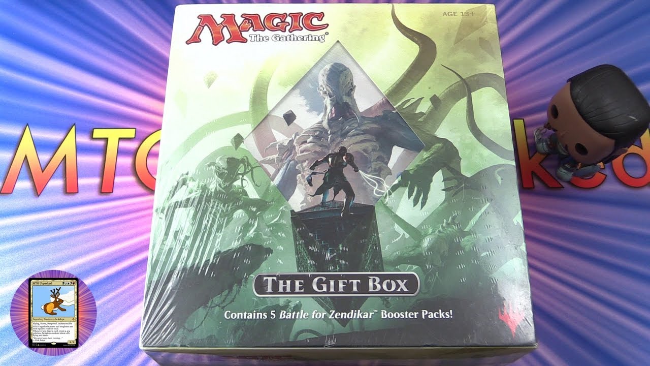 Battle for Zendikar Gift Box - MYTHIC! - YouTube
