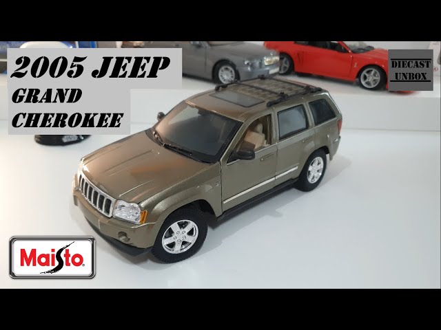 2005 Jeep Grand Cherokee - Maisto - 1/18 Diecast - YouTube