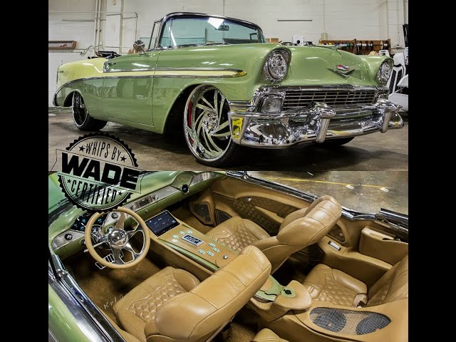 Joe's 56 Bel Air Supercharged LS3 on 22/24x12