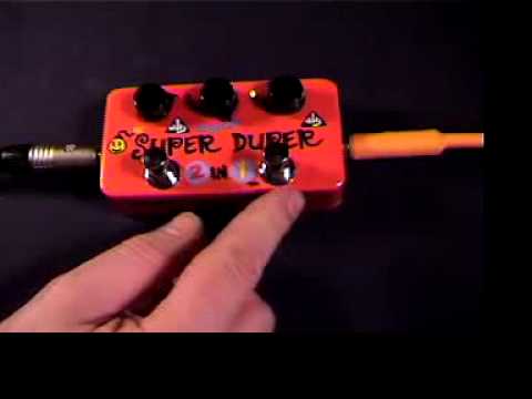 Z Vex Super-Duper 2-in-1 Pedal Video Demo - YouTube