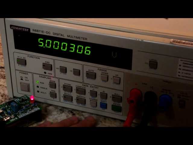 Advantest R6871E-DC 6.5/7.5 digit multimeter overview - YouTube