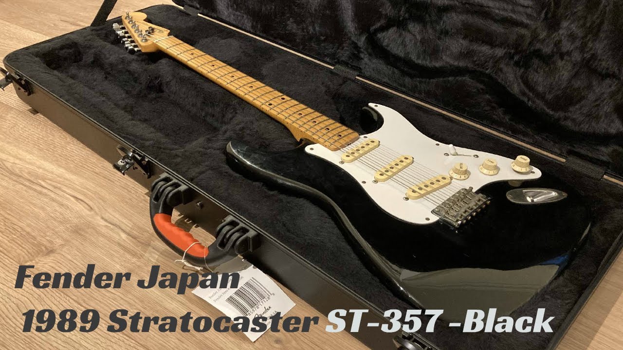 Fender Stratocaster Japanese Standard 1989 ST-357 - YouTube