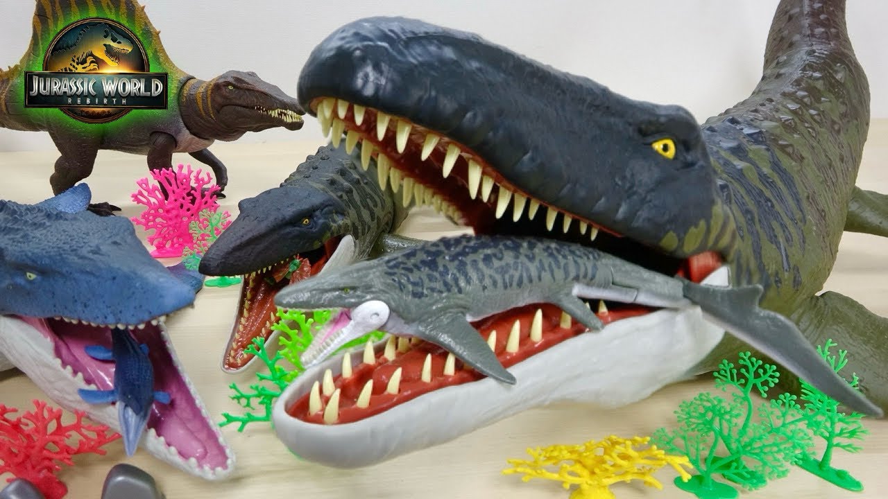 海の王者 モササウルスが巨大なフィギュアで登場! ジュラシック