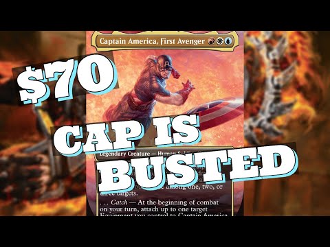 Captain America is INSANE!!! Budget EDH Deck Tech - YouTube