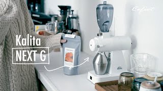 Life with coffe grinder by Kalita【NEXT G】｜ Limited Color: white