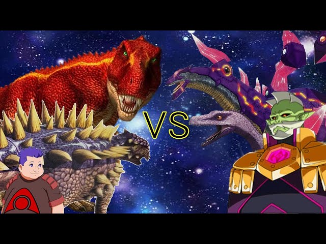 恐竜キング 】サイカニア&ティラノサウルス 決戦！！首領ジャーク