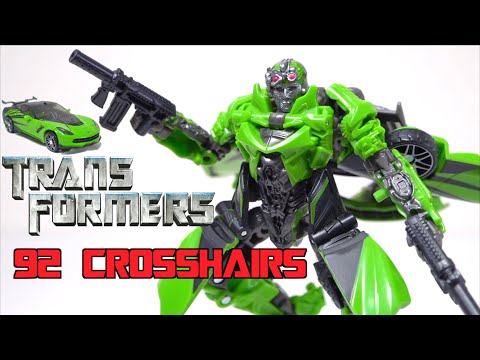 Transformers Studio Series】SS-92 CROSSHAIRS wotafa's review - YouTube