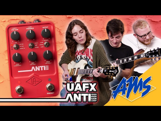 The UAFX ANTI 1992 Pedal is Your Time Machine to 90's Metal Guitar