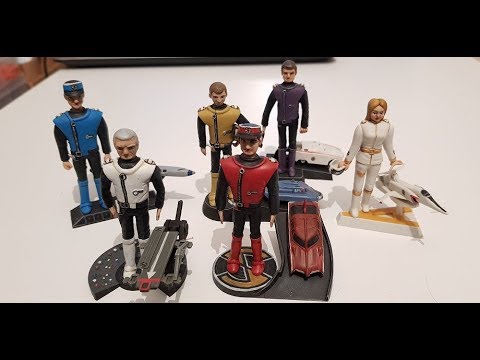 Imai Models Captain Scarlet Figure Kits Review - YouTube