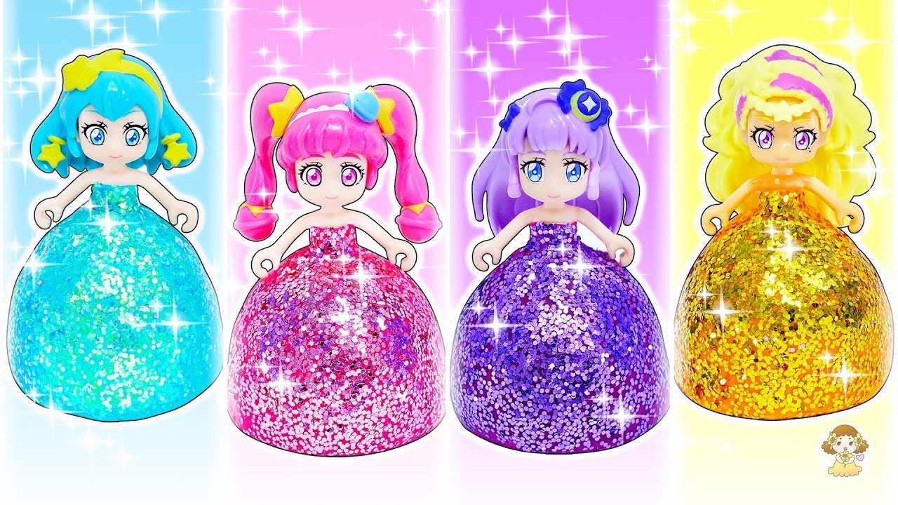 スター☆トゥインクルプリキュア プリンセスドレスに変身♥粘土の