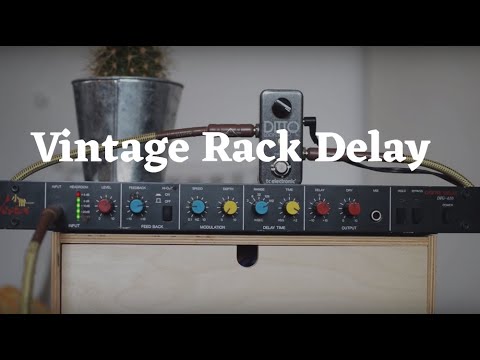 80s Japanese rack delay: Vesta Fire DIG-410 - YouTube