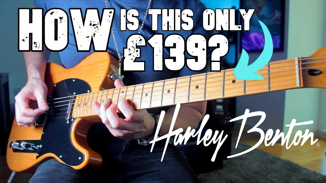 Harley Benton TE-52 NA Vintage Series - YouTube